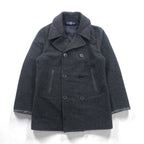 POLO SPORT RALPH LAUREN 90年代 ダブルブレスト ピーコート M グレー メルトン チンストラップ 日本製