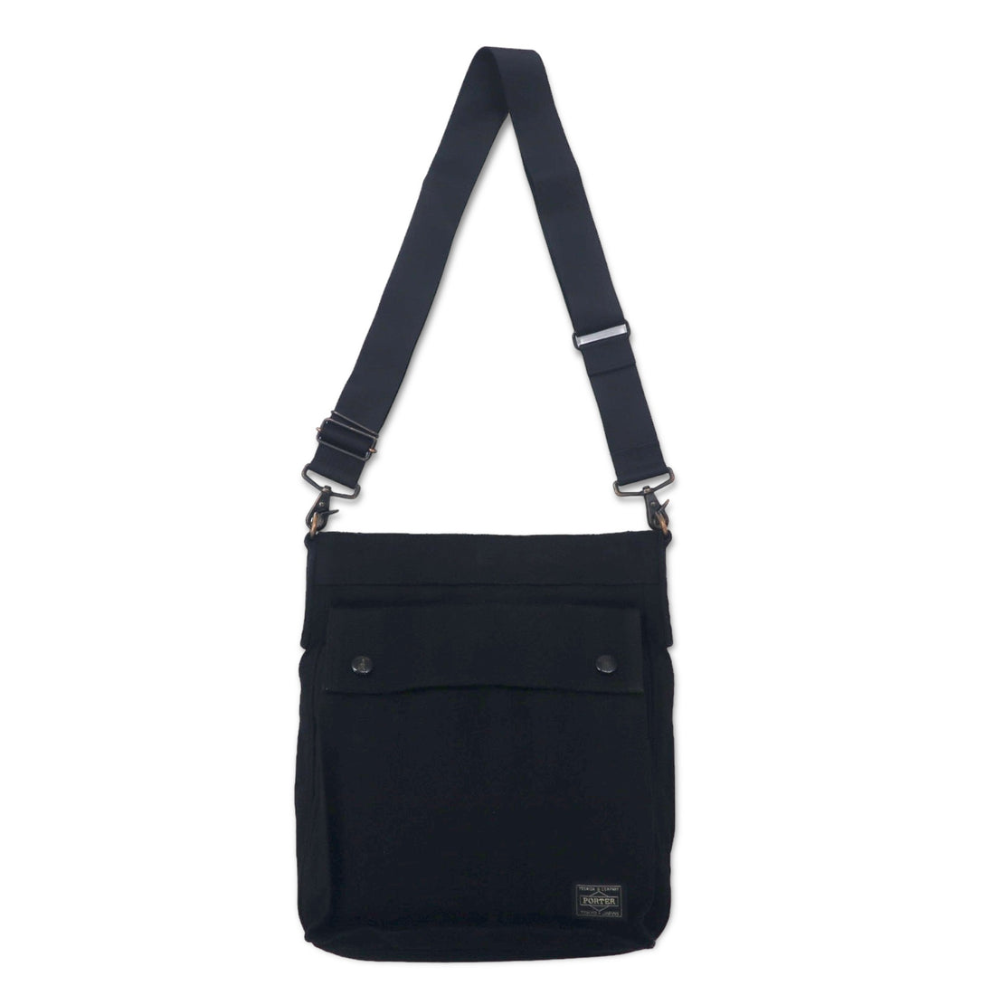 日本然リトテ-古着オンライン-PORTER 70周年記念モデル タンゴ ブラック ショルダーバッグ TANGO BLACK 日本製-PORTER 70th Anniversary Model Tango Black Shoulder Bag TANGO BLACK Japan Made