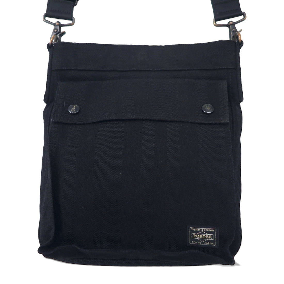 PORTER 70th Anniversary Model Tango Black Shoulder Bag TANGO BLACK Made in Japan