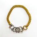 sacai  ボディピアス ネックレス Body Pierce Necklace メタルチェーン シルバー ゴールド