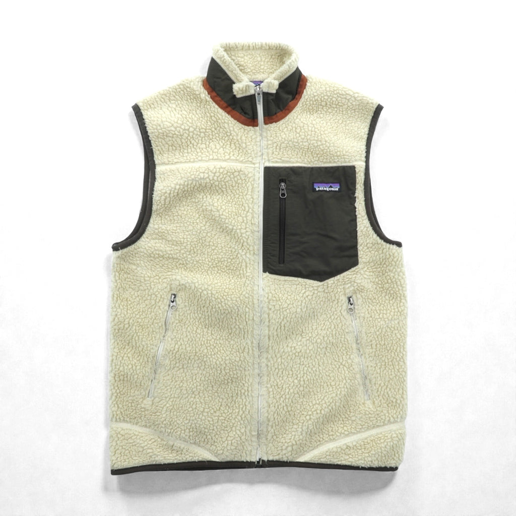 Patagonia クラシック レトロX Classic Retro X ボア フリース ベスト S ナチュラル 23047