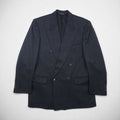 80s Canada UNION MADE Vintage Blazer BOSA 80年代 カナダ製 ダブル ブレザー ピークドラベル テーラードジャケット L ユニオンメイド ACTWUタグ JACK FRASER別注