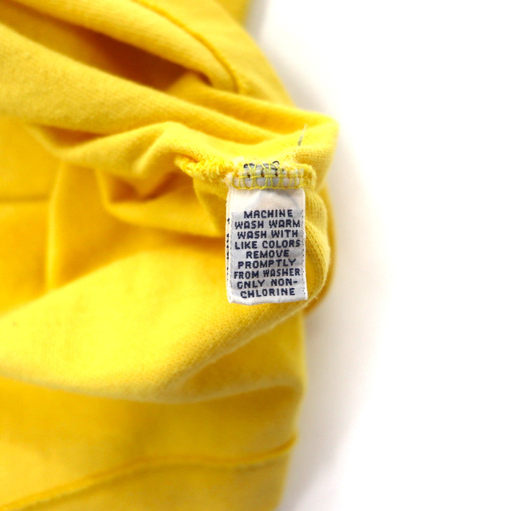 Polo by Ralph Lauren 90s Ringer T-Shirt, XXL, Yellow, Cotton, Pique, Small Pony Embroidery