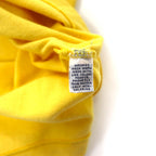 Polo by Ralph Lauren 90s Ringer T-Shirt, XXL, Yellow, Cotton, Pique, Small Pony Embroidery