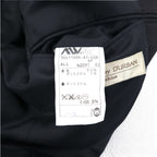 STUDIO by D'URBAN 80年代 3B スーツ セットアップ XL グレー ストライプ ウール 日本製