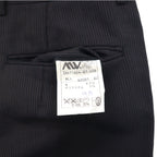 STUDIO by D'URBAN 80年代 3B スーツ セットアップ XL グレー ストライプ ウール 日本製