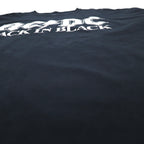 AC/DC Official Rock Band T-Shirt 2XL Black Cotton BACK IN BLACK