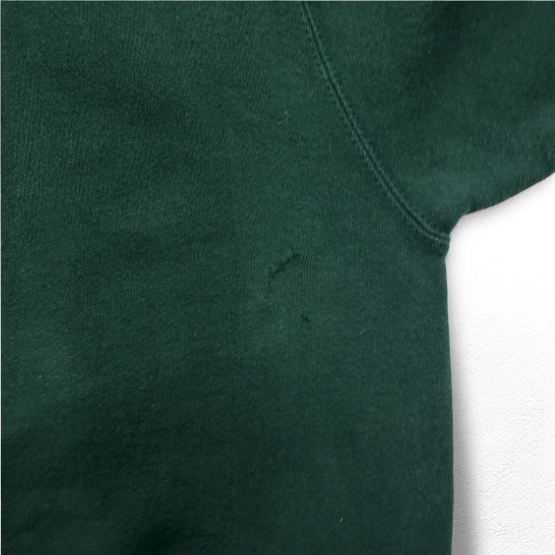 Champion 90s Made in USA Embroidered Tag Crew Neck Sweatshirt XL Green One Point Logo Embroidery