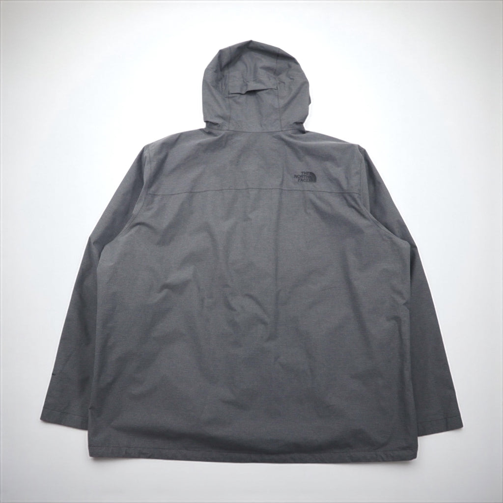 THE NORTH FACE ベンチャー2 ジャケット VENTURE2 JACKET マウンテンパーカー 2XL グレー DRYVENT 防水 ビッグサイズ NF0A2VD3 透湿 US規格