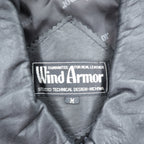 Wind Armor 90s Lamb Leather Car Coat Half Jacket, Size M, Black Genuine