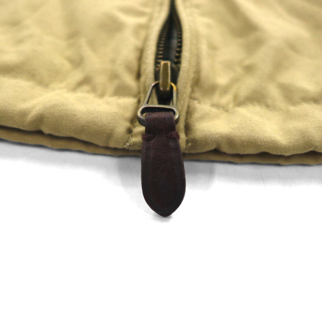 Polo Ralph Lauren Harrington Swing Jacket in Beige Peach Skin with Small Pony Embroidery and Chin Strap, Size 2XL