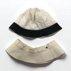 KIJIMA TAKAYUKI 2WAY Bucket Hat 57cm Ivory Cotton W-232630 Made in Japan