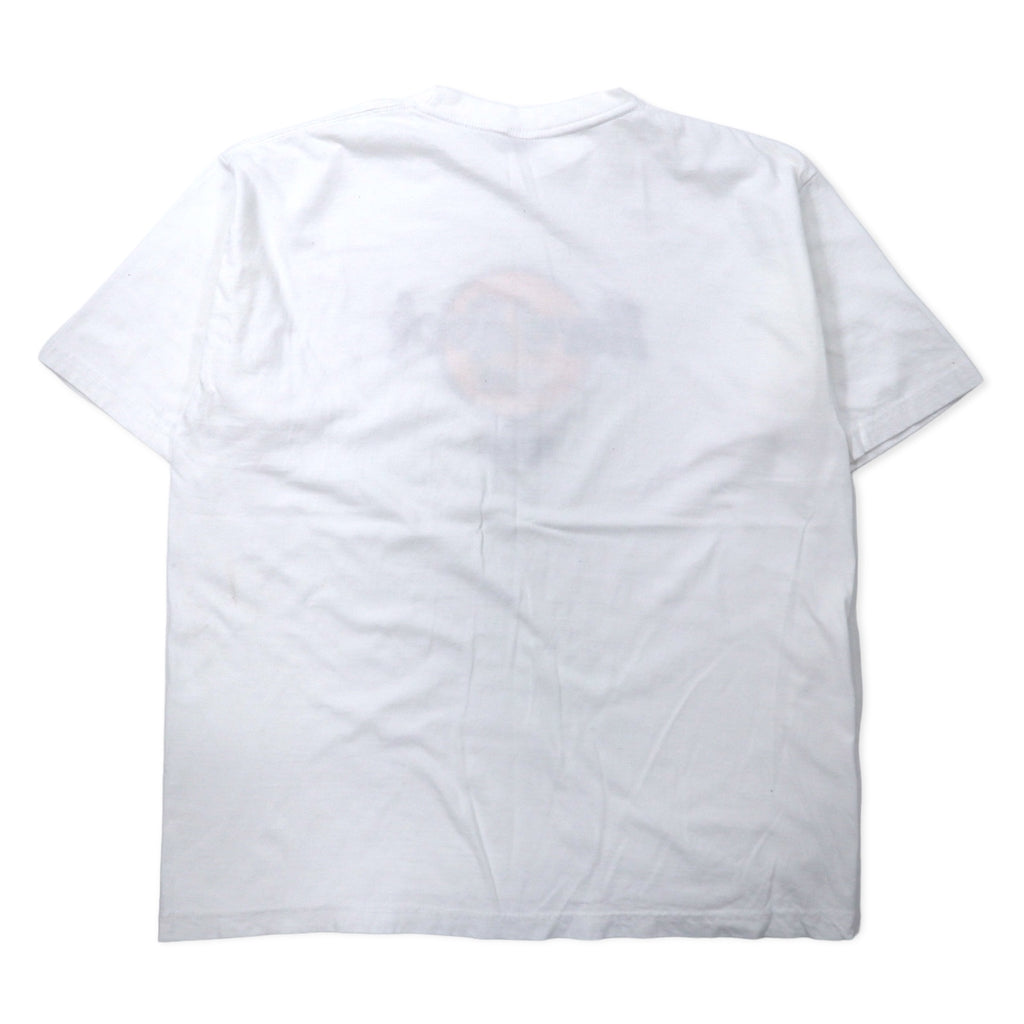 Hard Rock CAFE Logo Print T-Shirt XL White Cotton Big Size BERLIN
