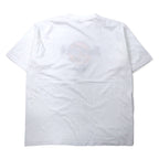 Hard Rock CAFE Logo Print T-Shirt XL White Cotton Big Size BERLIN