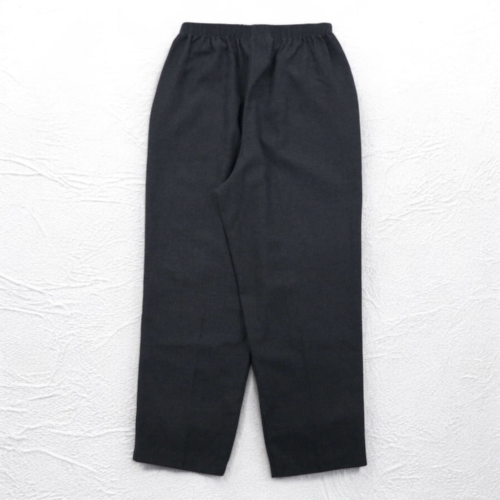 BRIGGS 90s USA made chef pants, easy pants, L, grey, polyester