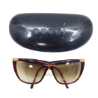GUCCI Sunglasses Fox Brown Tortoiseshell Plastic Old GG Logo