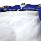 adidas 90s Nylon Jacket Track Jacket Jersey XL Blue White Polyester Silver Tag ATP TOUR