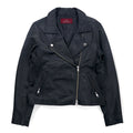 items URBAN RESEARCH ラムレザー ダブル ライダースジャケット S ブラック 羊革 ダブルジップ WH73-27M001