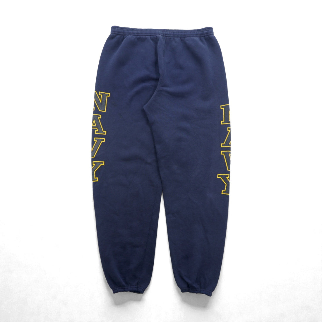 US NAVY Vintage Sweatpants SOFFE Army L Cotton Made in USA