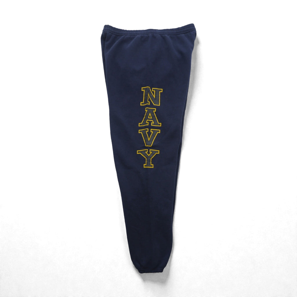 US NAVY Vintage Sweatpants SOFFE Army L Cotton Made in USA