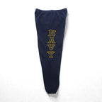 US NAVY Vintage Sweatpants SOFFE Army L Cotton Made in USA