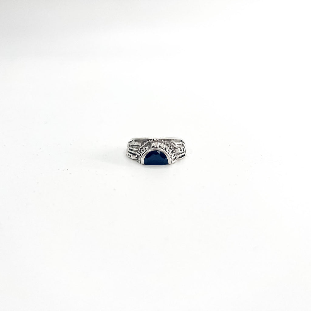 JAM HOME MADE シルバー ハーフカレッジリング 指輪 15号 SILVER