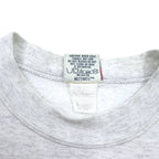 Made in USA 90s NUTMEG Football Print Sweatshirt L Grey Cotton WISCONSIN ROSE BOWL