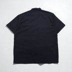 Dickies Short Sleeve Work Shirt, XL, Black, Polyester, Cotton, Double Pocket, Made in Mexico