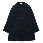 Kempel x LANTIKI European Union Made in EU Double Breasted Work Coat L Black Cotton