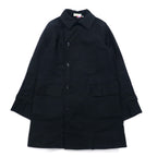 Kempel x LANTIKI European Union Made in EU Double Breasted Work Coat L Black Cotton