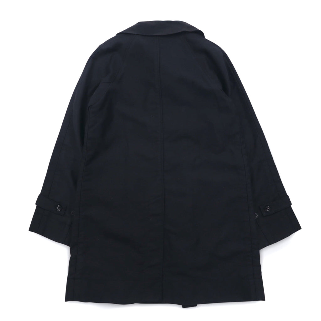Kempel x LANTIKI European Union Made in EU Double Breasted Work Coat L Black Cotton