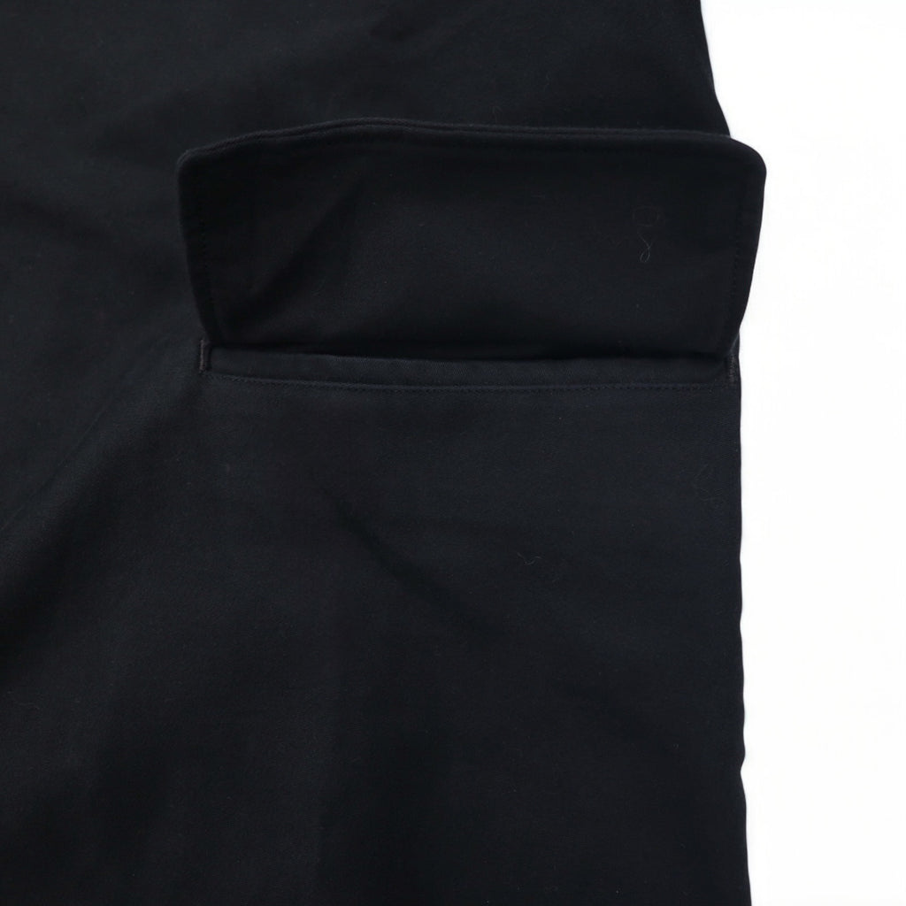Kempel x LANTIKI European Union Made in EU Double Breasted Work Coat L Black Cotton