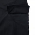 Kempel x LANTIKI European Union Made in EU Double Breasted Work Coat L Black Cotton