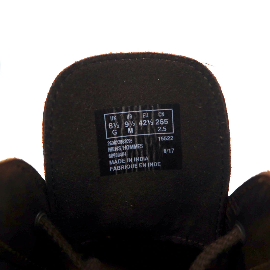 Clarks Chukka Boots 27.5cm Brown Leather 15522
