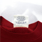 Lee USA製 90年代 NFL プリント スウェット L レッド 裏起毛 フットボール San Francisco 49ers