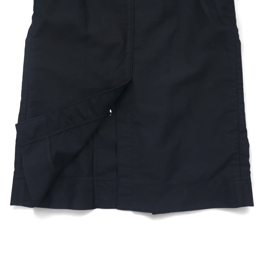 Kempel x LANTIKI European Union Made in EU Double Breasted Work Coat L Black Cotton