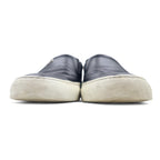 GIVENCHY Italian leather slip-on sneakers, size 24.5cm, black