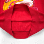 Lee USA製 90年代 NFL プリント スウェット L レッド 裏起毛 フットボール San Francisco 49ers