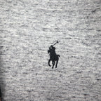 Polo Ralph Lauren ジップパーカー L グレー ストレッチ スモールポニー刺繡