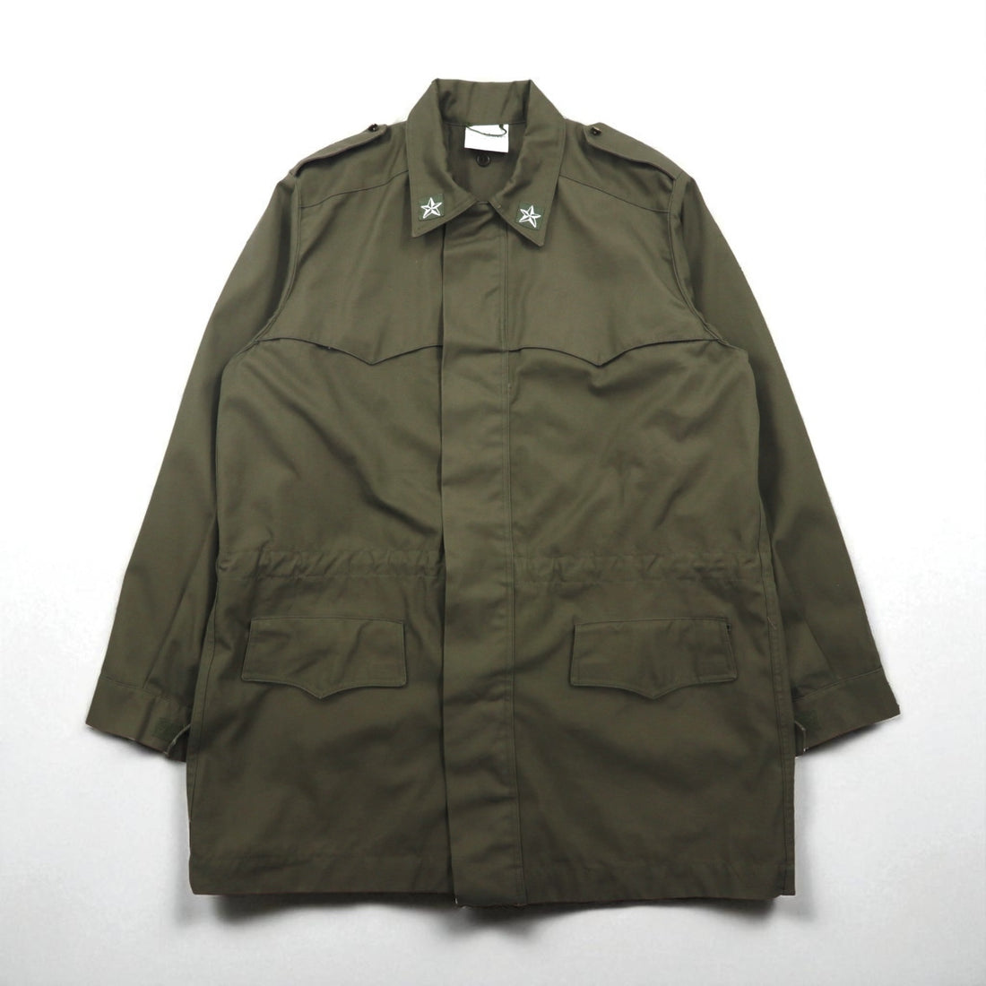 Vintage Italian Army M-90 Field Jacket Radici Tessuti 00年代 ミリタリー イタリア軍 フィールドジャケット L ドローコード エポレット