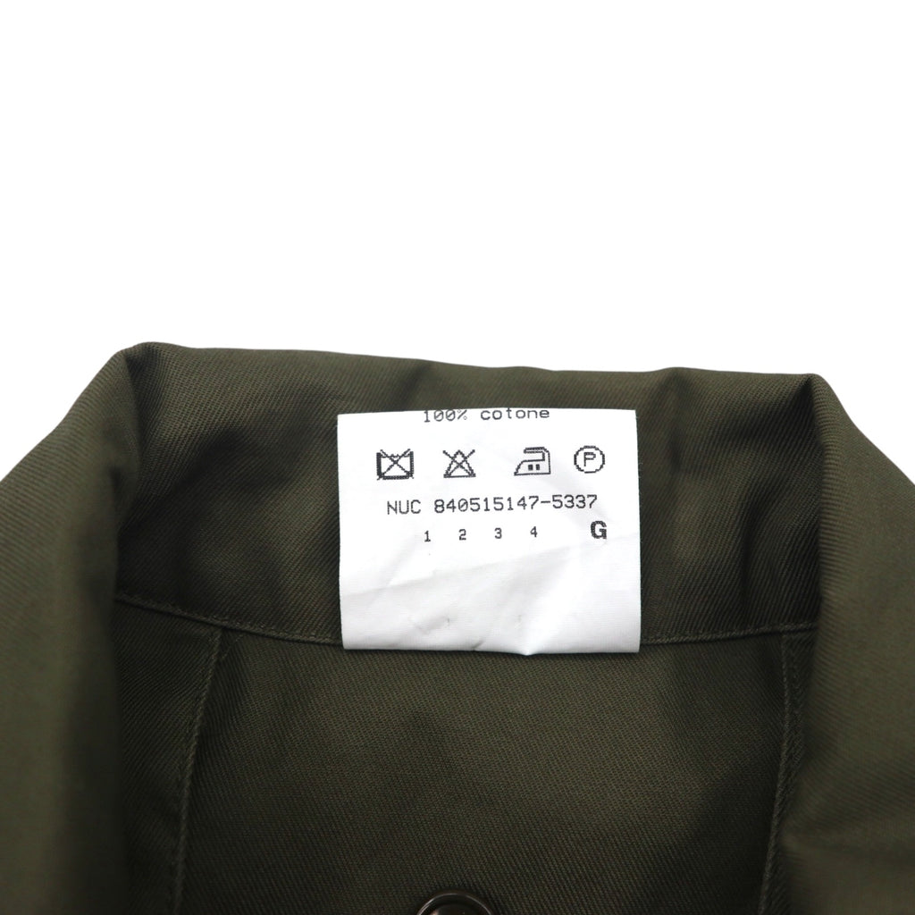 Vintage Italian Army M-90 Field Jacket by Radici Tessuti, 2000s, Military Italian Army Field Jacket, Size L, Drawcord, Epaulettes