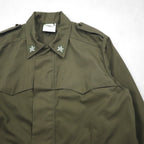 Vintage Italian Army M-90 Field Jacket by Radici Tessuti, 2000s, Military Italian Army Field Jacket, Size L, Drawcord, Epaulettes