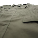 Vintage Italian Army M-90 Field Jacket by Radici Tessuti, 2000s, Military Italian Army Field Jacket, Size L, Drawcord, Epaulettes