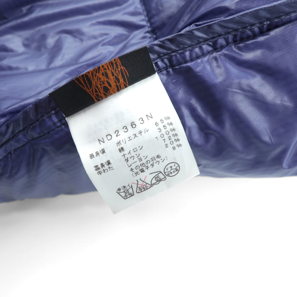 THE NORTH FACE PURPLE LABEL 65/35クロス ダウンシャツ ジャケット M ネイビー スナップボタン 胸ポケット 光電子 Bayhead Cloth ND2363N