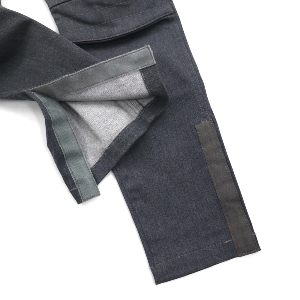 John UNDERCOVER Stretch Motocross Pants, Size L, Gray, Slit, JUQ4502, Made in Japan