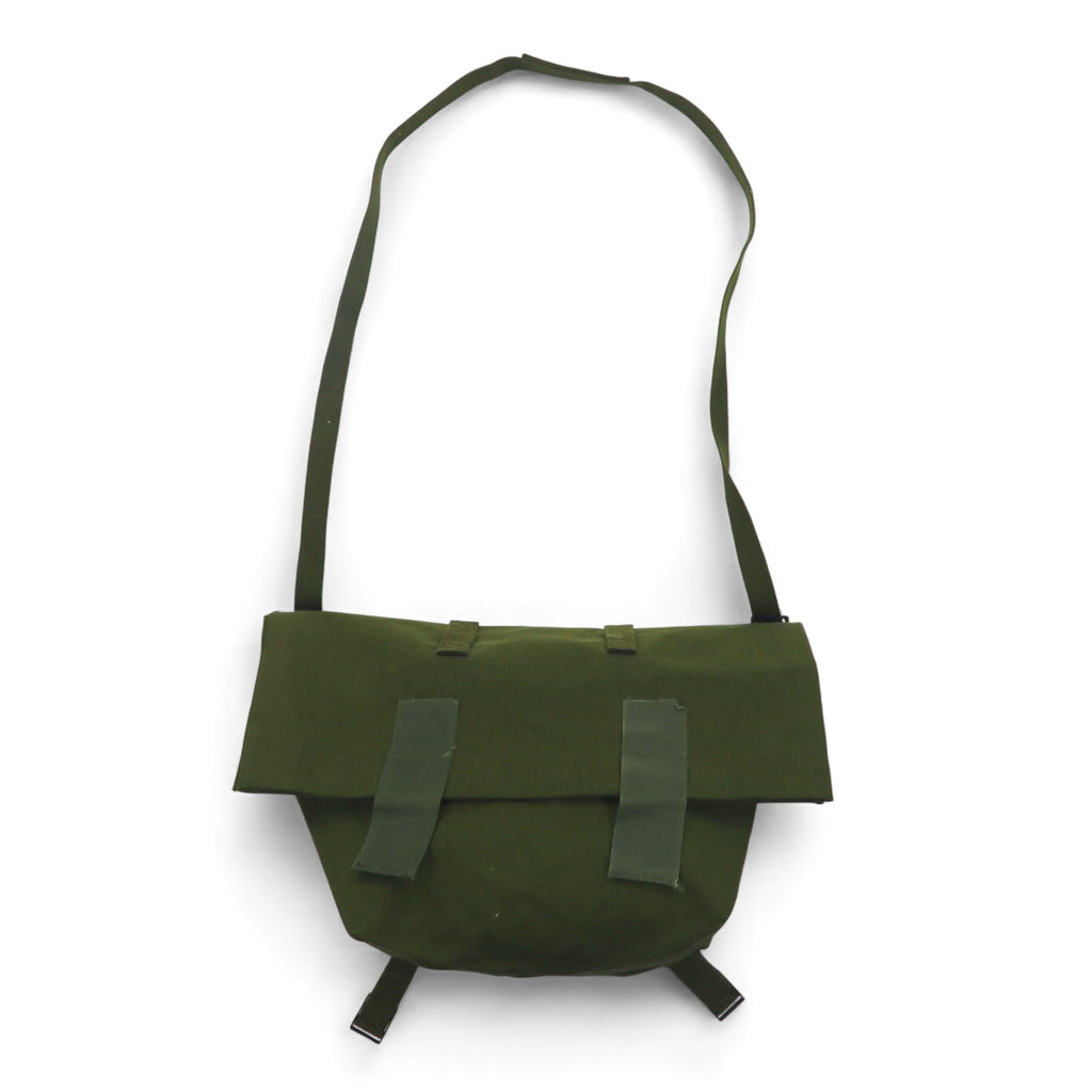 Danish Army 80s 2WAY Roll Top Messenger Bag Khaki Deadstock Unused