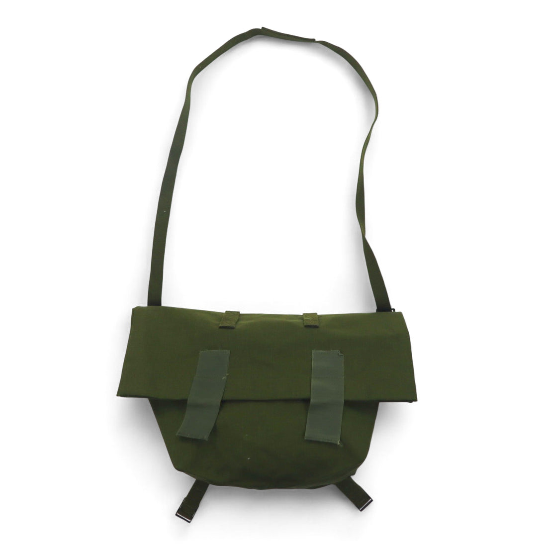 Danish Army 80s 2WAY Roll Top Messenger Bag Khaki Deadstock Unused