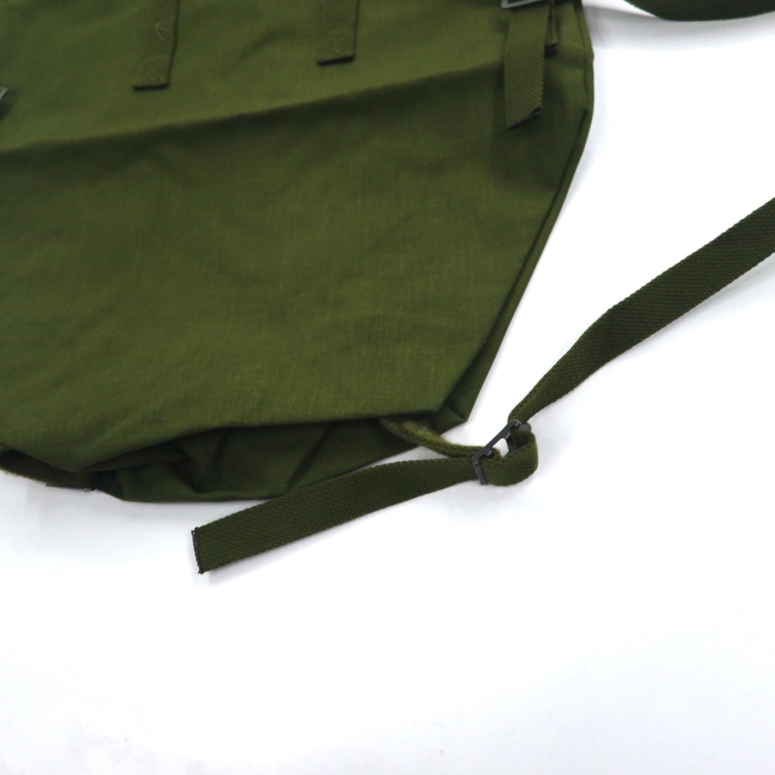 Danish Army 80s 2WAY Roll Top Messenger Bag Khaki Deadstock Unused