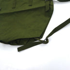Danish Army 80s 2WAY Roll Top Messenger Bag Khaki Deadstock Unused