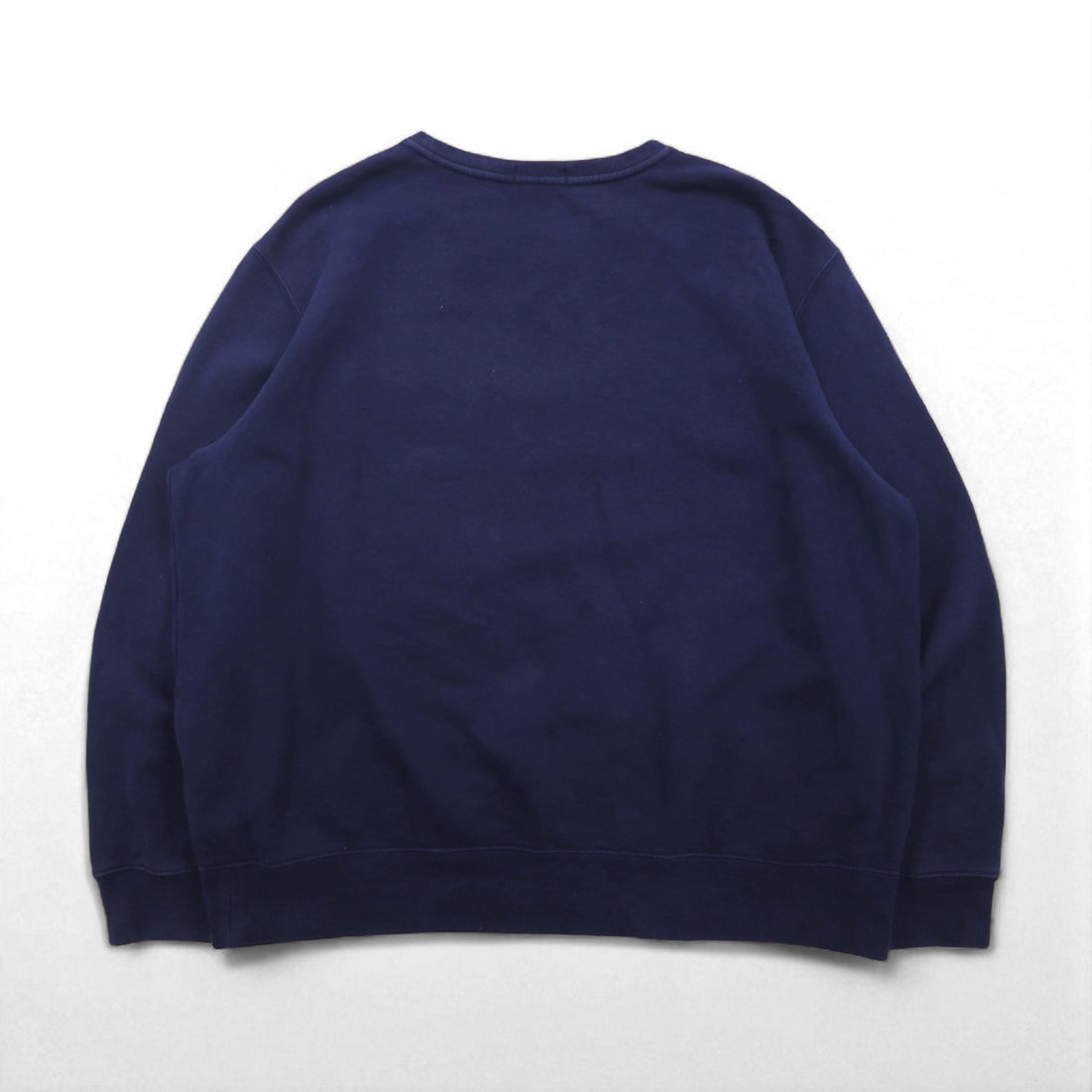 Polo Ralph Lauren 前V スウェット トレーナー 2XL ネイビー スモールポニー刺繡